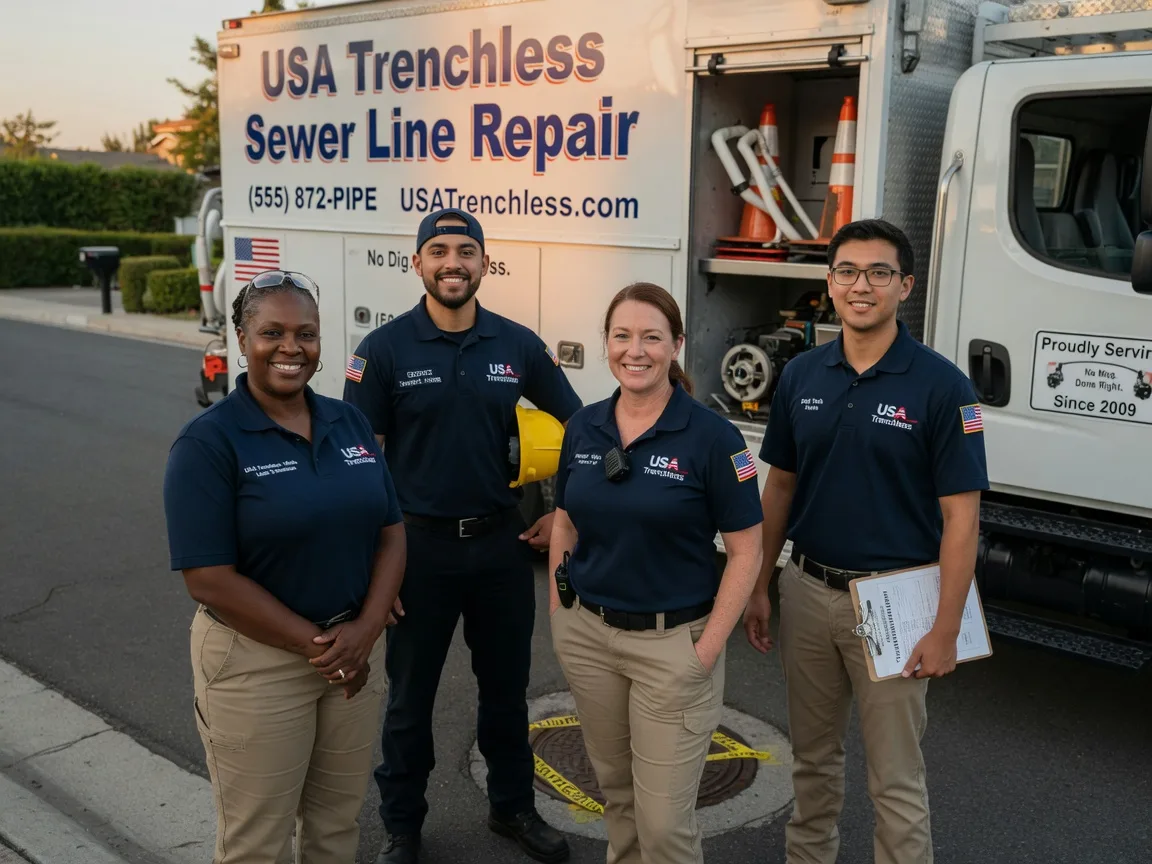 Sewer Line Repair company in Molena, GA